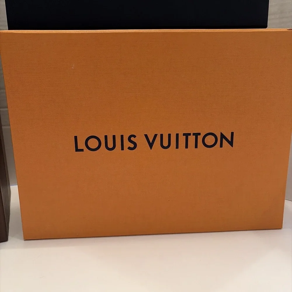 Lot 3 Authentic Designer Empty Gift Boxes Louis Vuitton x2 Chanel x1